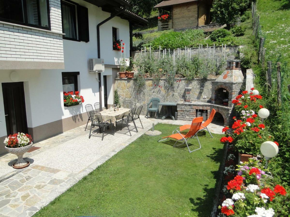 Apartma Jezero Most Na Soci Ngoại thất bức ảnh